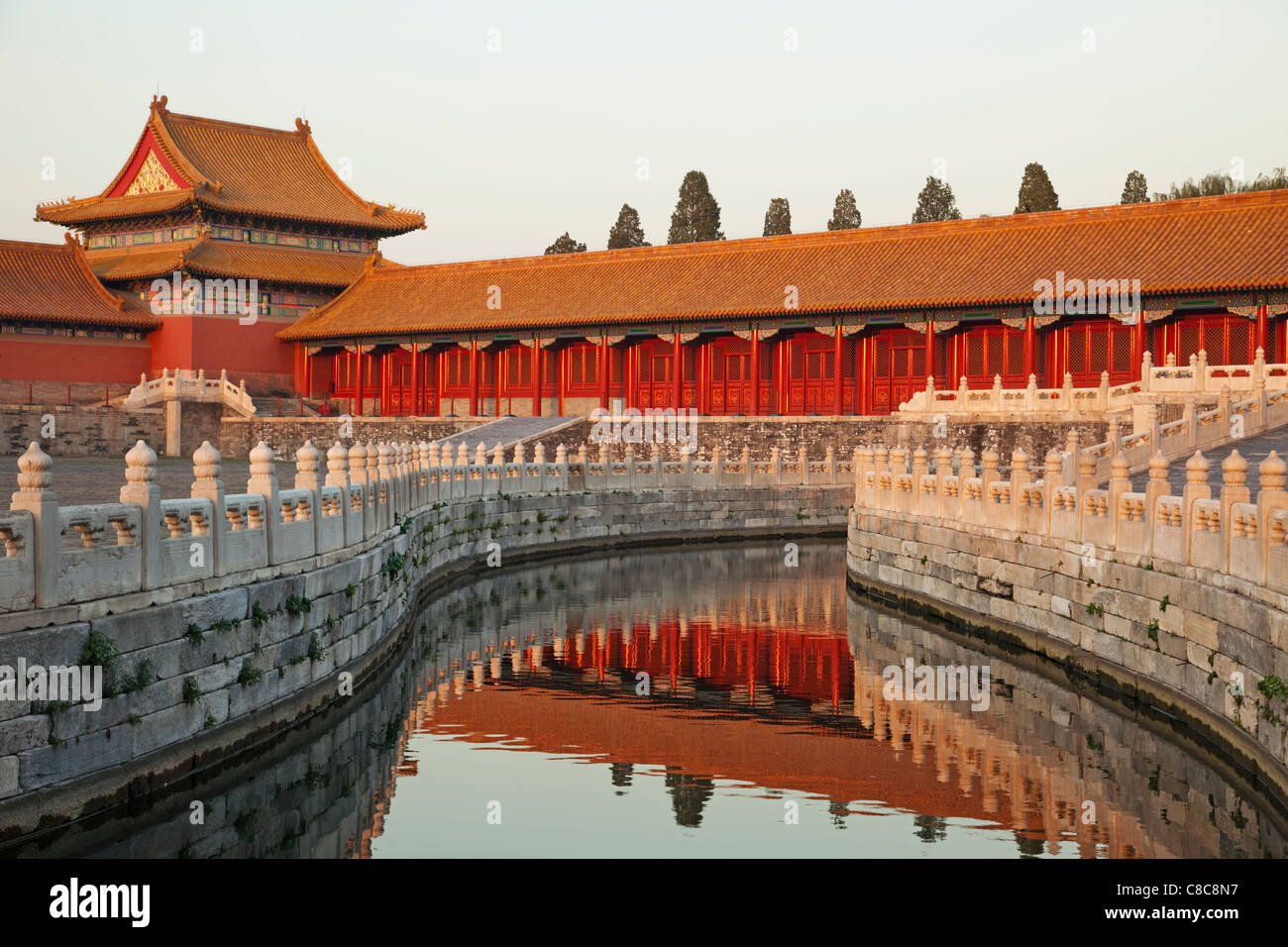 Cina, Pechino, Palace Museum o la Città Proibita Foto Stock