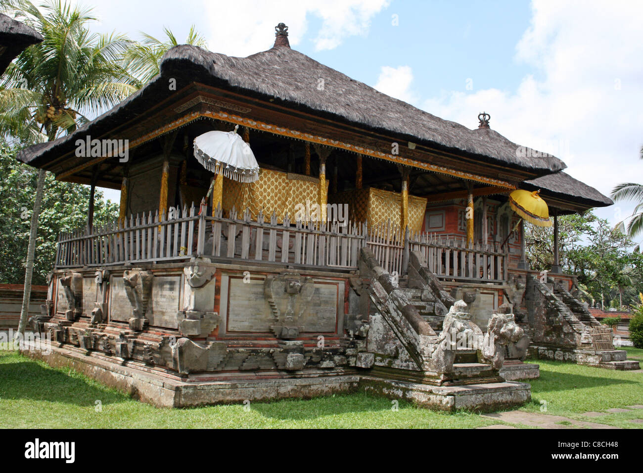 Pura Penataran Sashi tempio, Bali Foto Stock