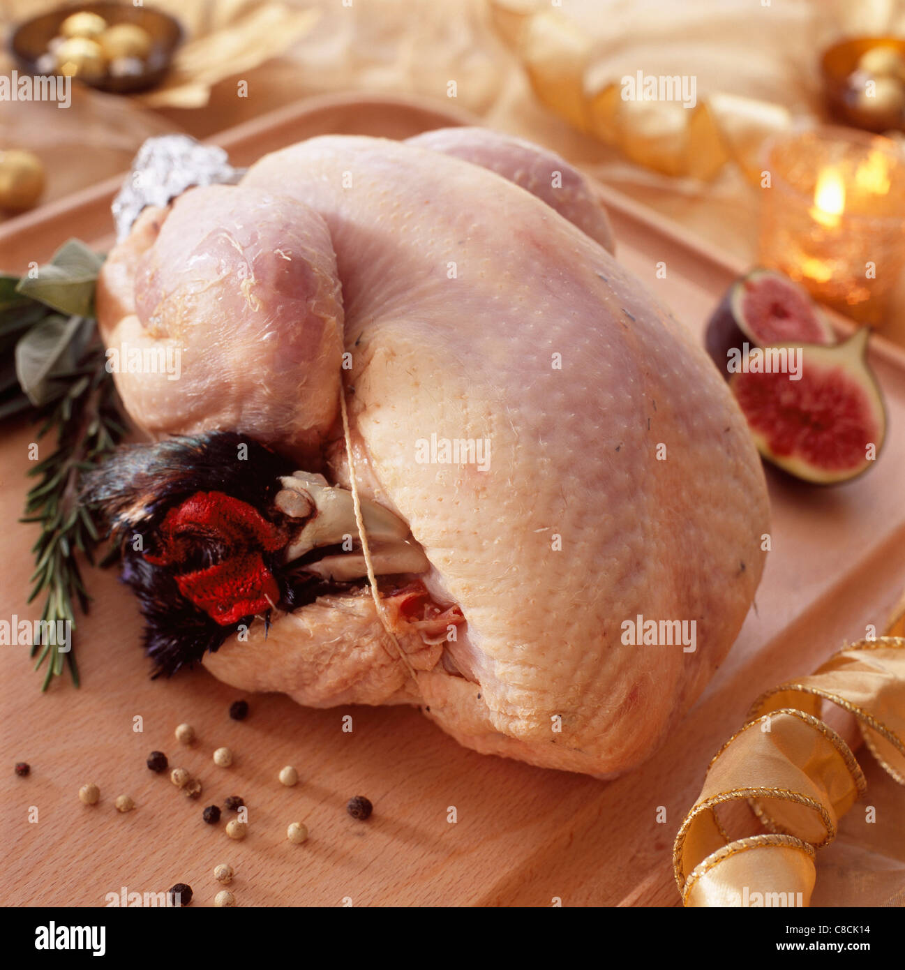 Fagiano crudo Foto Stock