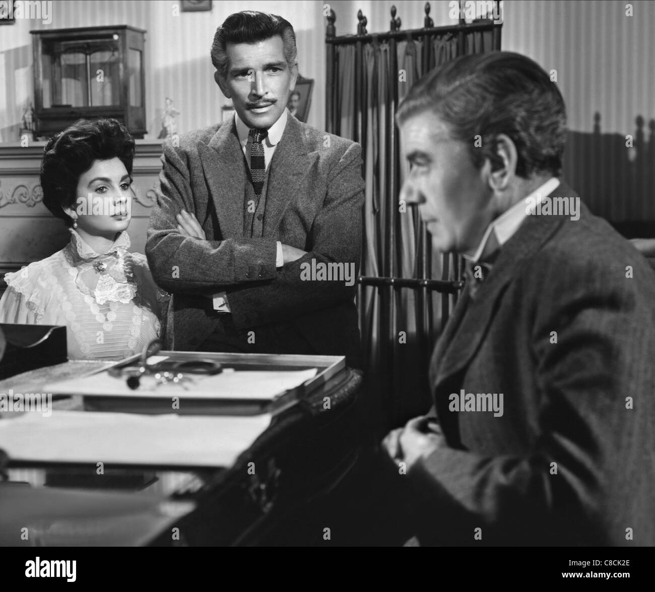 JEAN SIMMONS, Michael Hordern, TRIO, 1950 Foto Stock