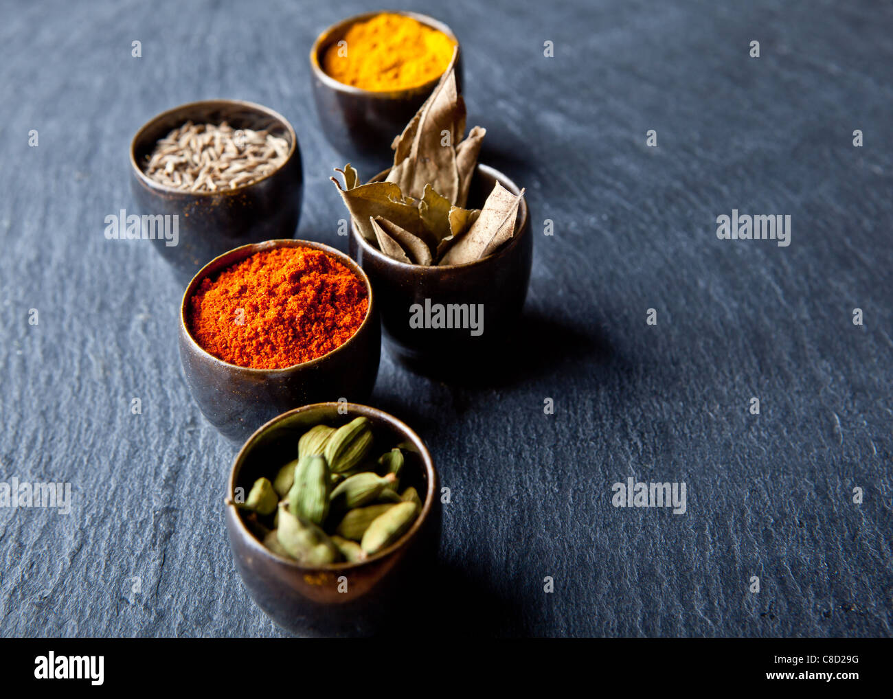 spezie del curry Foto Stock