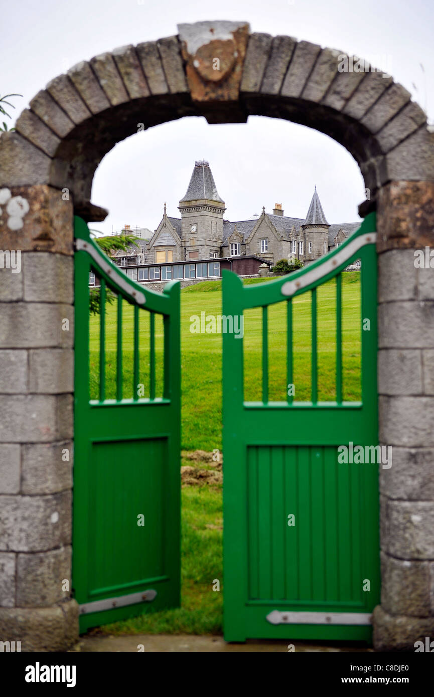 Anderson High School a Lerwick, isole Shetland, Scozia. Foto Stock