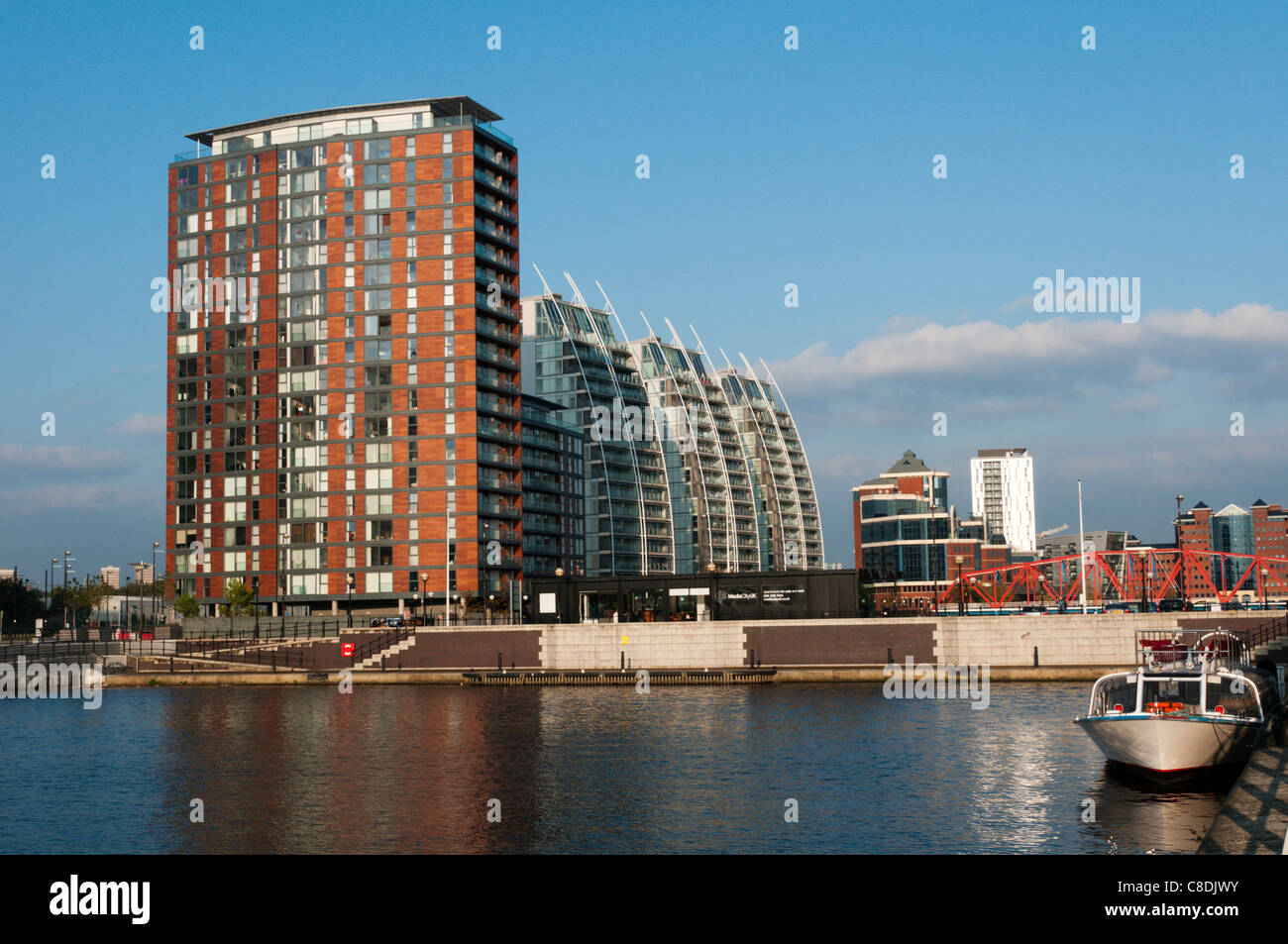 Il City Loft e NV Appartamenti a Salford Quays, Greater Manchester Foto Stock