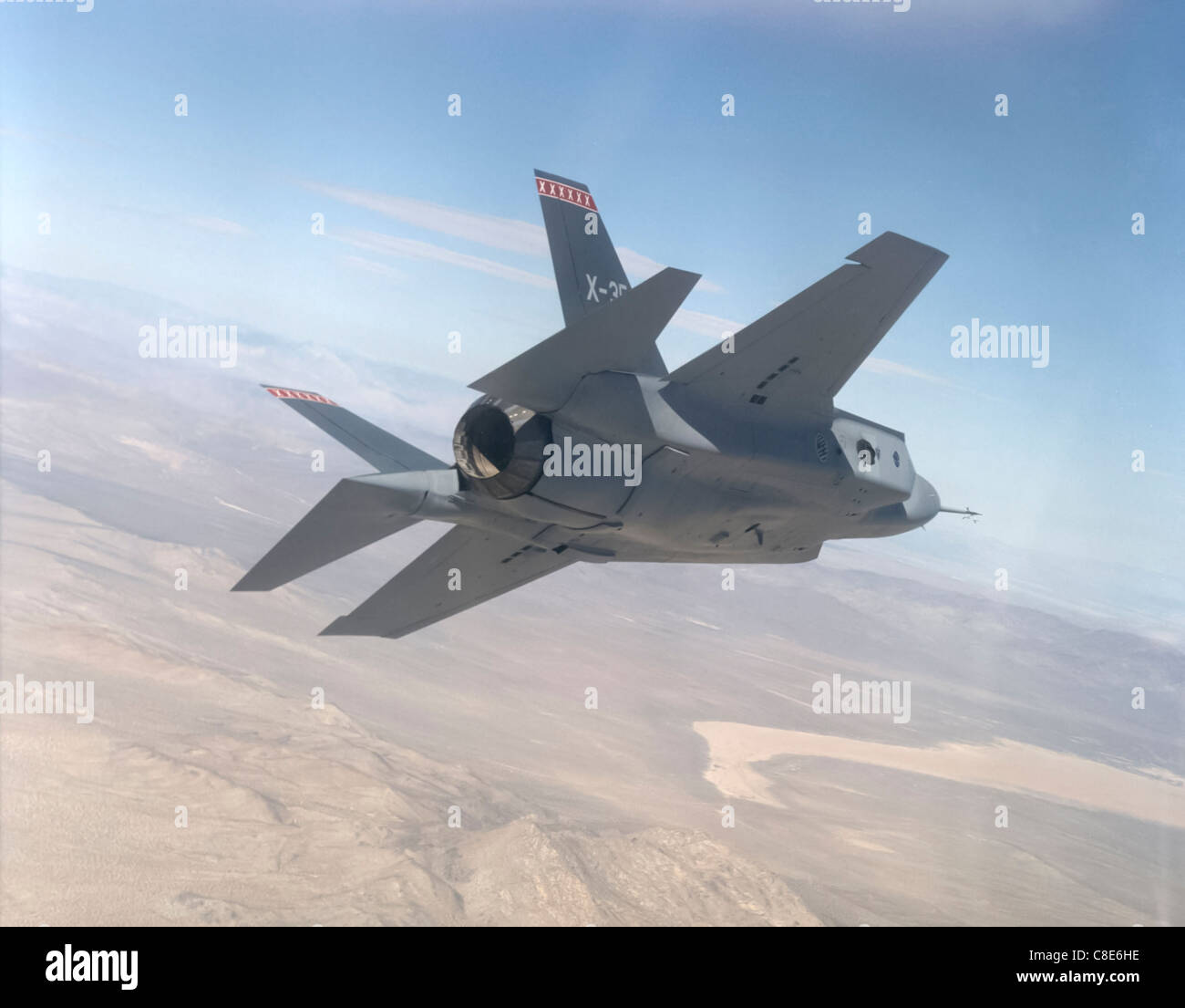 Lockheed Martin è Joint Strike Fighter concetto dimostratore, l'X-35A, ha rotto la barriera del suono nov. 21, 2000 Foto Stock