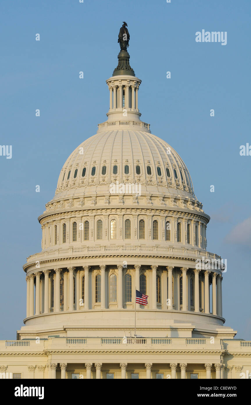 Stati Uniti, Capitol, The Mall di Washington D.C., Distretto di Columbia, Stati Uniti d'America, Stati Uniti, America, Foto Stock