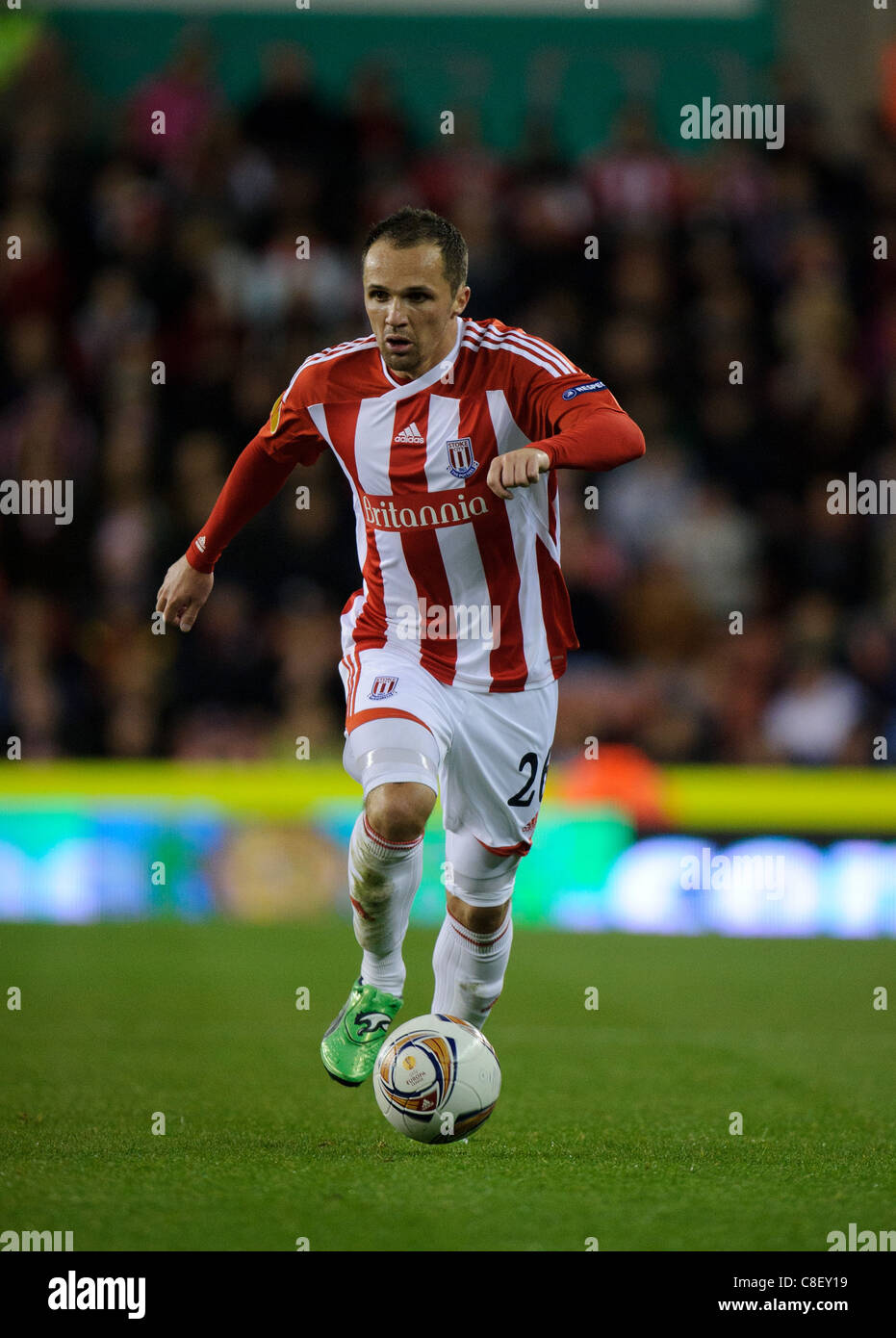 Matthew Etherington di Stoke City Foto Stock