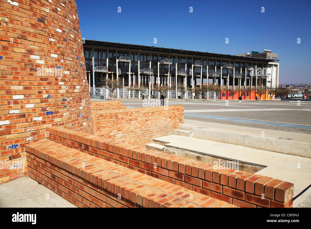Walter Sisulu Square, Soweto, Johannesburg Gauteng, Sud Africa Foto Stock