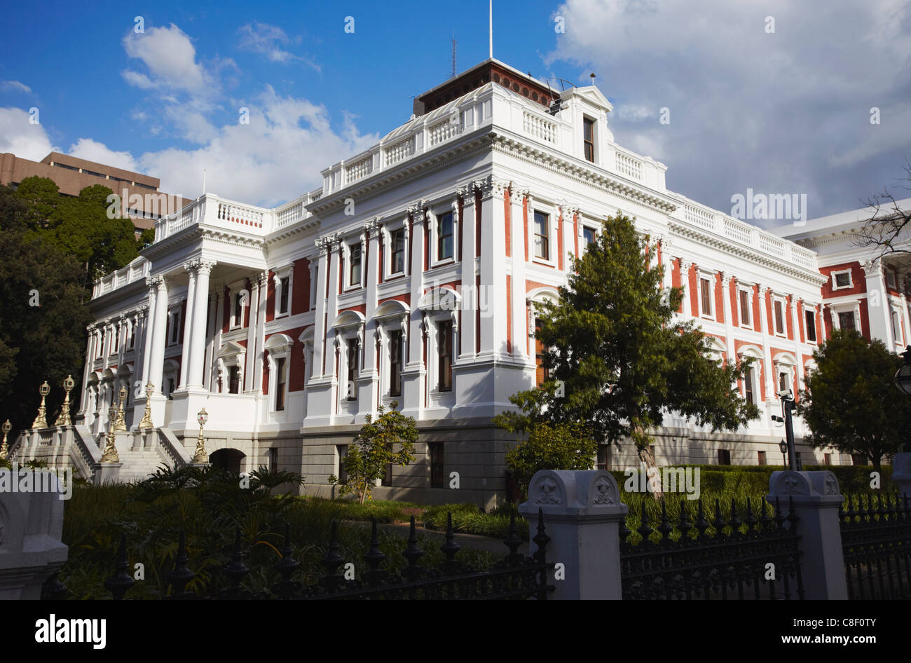 La Casa del Parlamento, City Bowl, Cape Town, Western Cape, Sud Africa Foto Stock