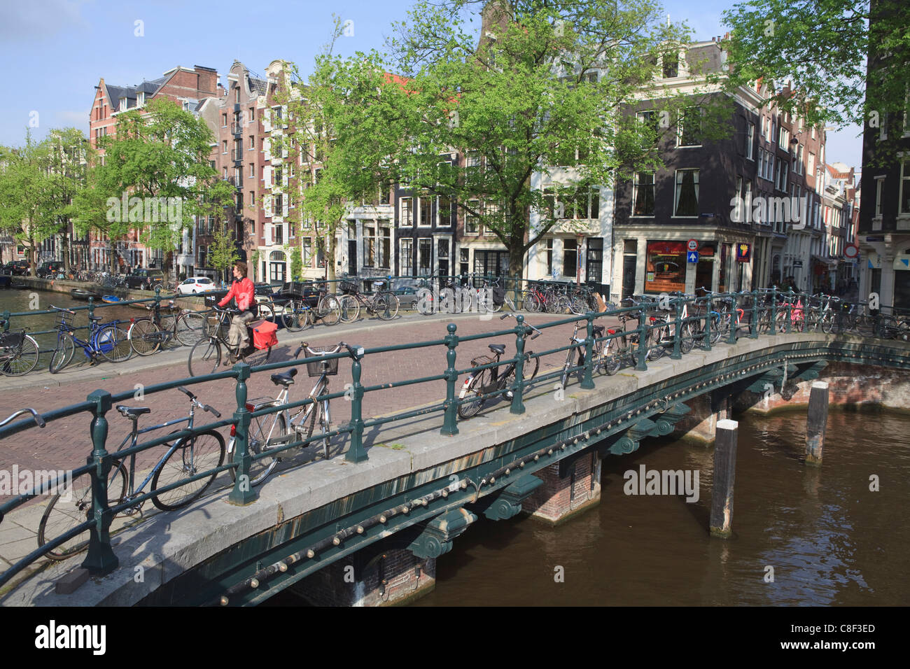 Herengracht, Amsterdam, Paesi Bassi Foto Stock