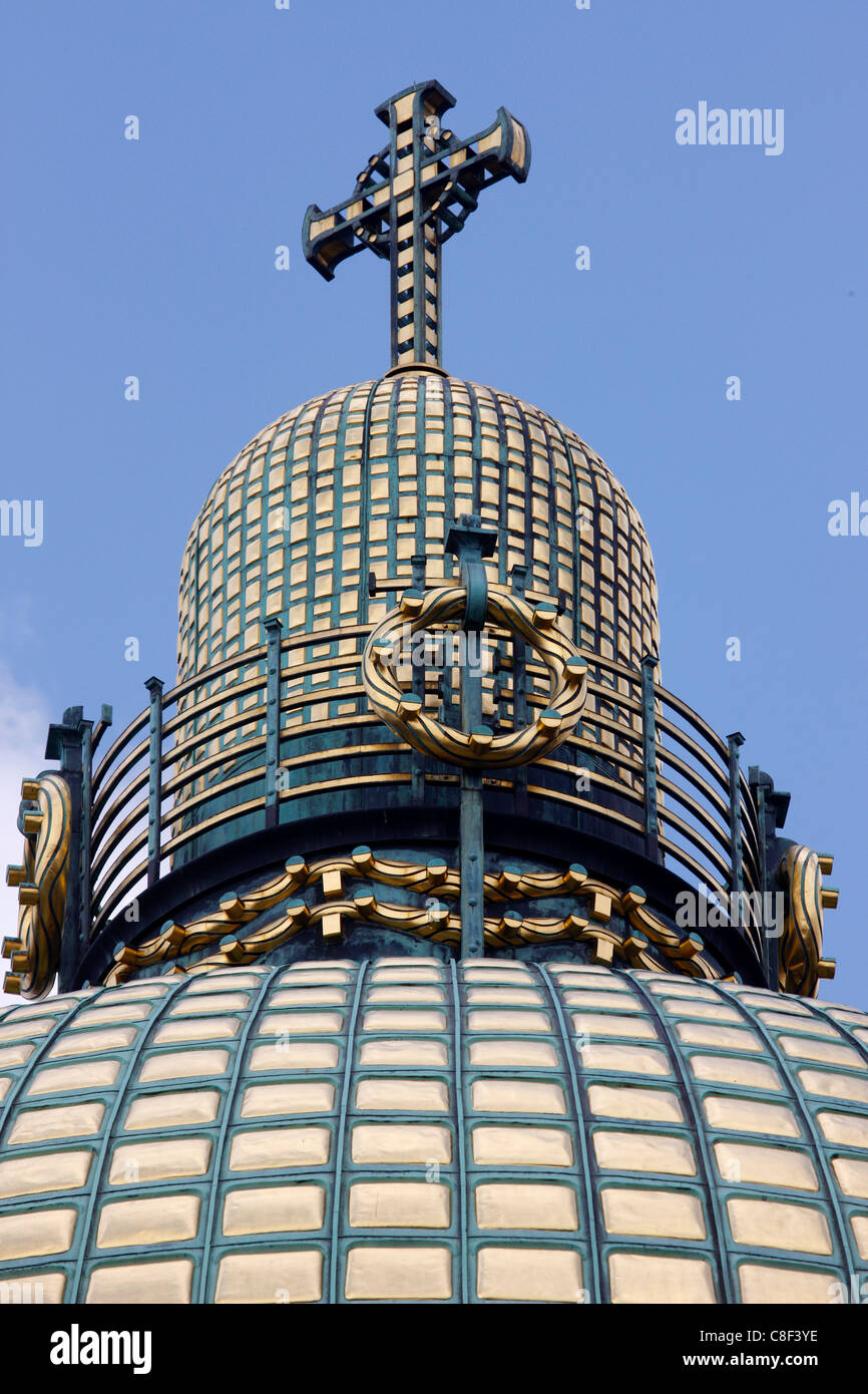 Am Steinhof chiesa duomo, Vienna, Austria Foto Stock