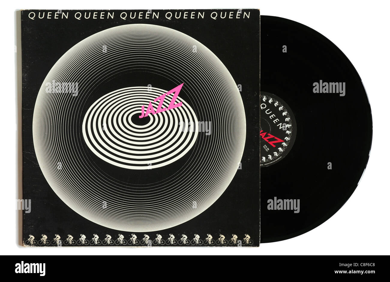 Queen album Jazz Foto Stock