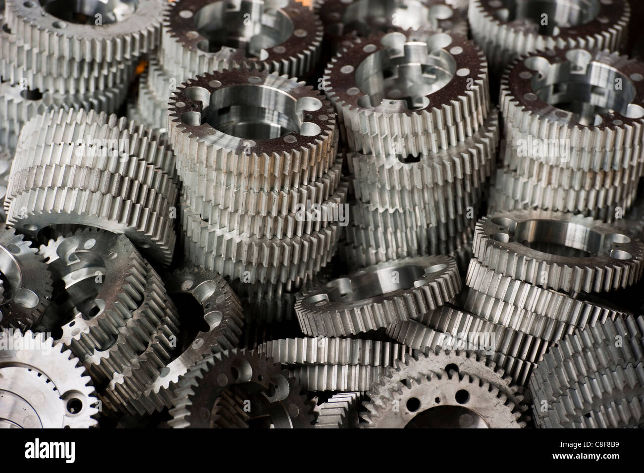 Ingranaggi, industria tecnologica, Hebei, provincia di Hebei, Cina Foto Stock