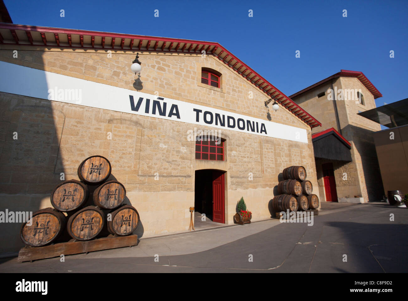 Lopez de Heredia Vina Tondonia Bodega in Haro La Rioja Spagna 110557 Spagna Foto Stock