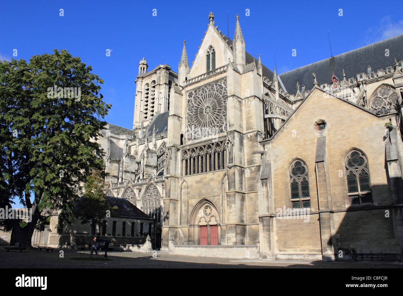 Cattedrale di Troyes - Cathédrale Saint-Pierre-et-Saint-Paul de Troyes, Aube Champagne-Ardenne Francia Foto Stock