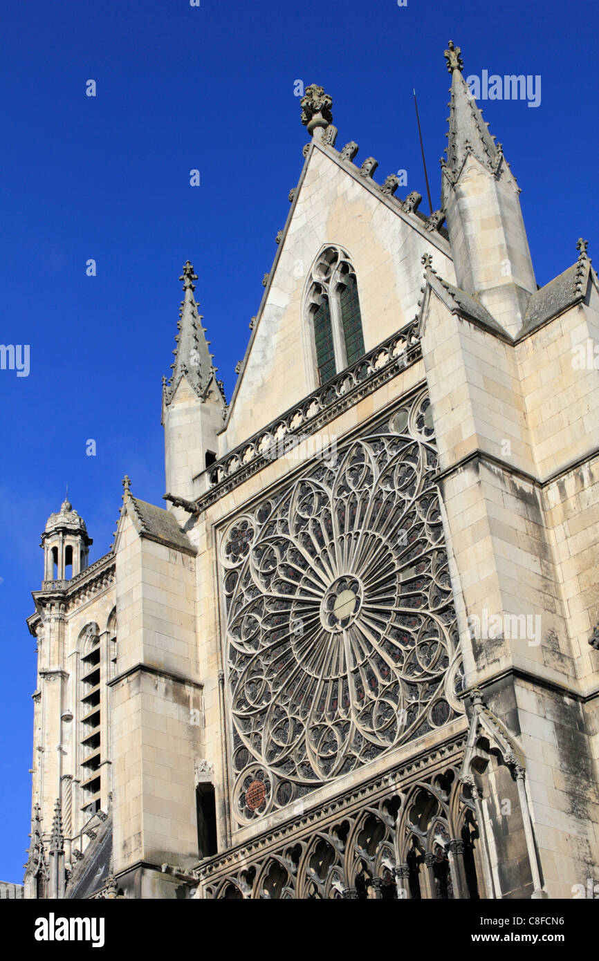 Cattedrale di Troyes - Cathédrale Saint-Pierre-et-Saint-Paul de Troyes, Aube Champagne-Ardenne Francia Foto Stock