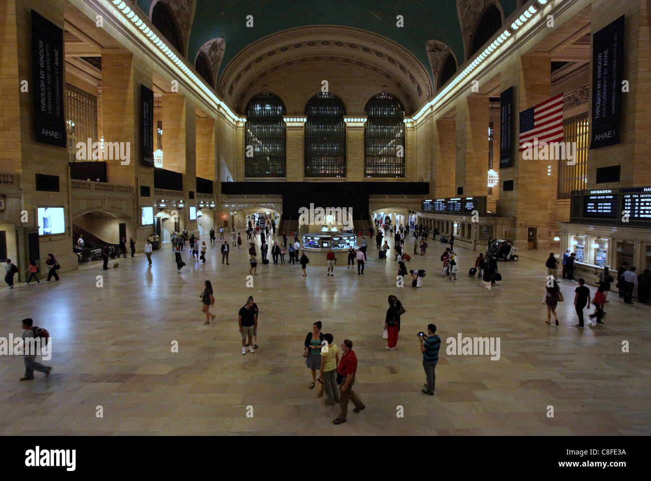 Grand Central Terminal di New York City che viene spesso chiamato Grand Central Station Foto Stock