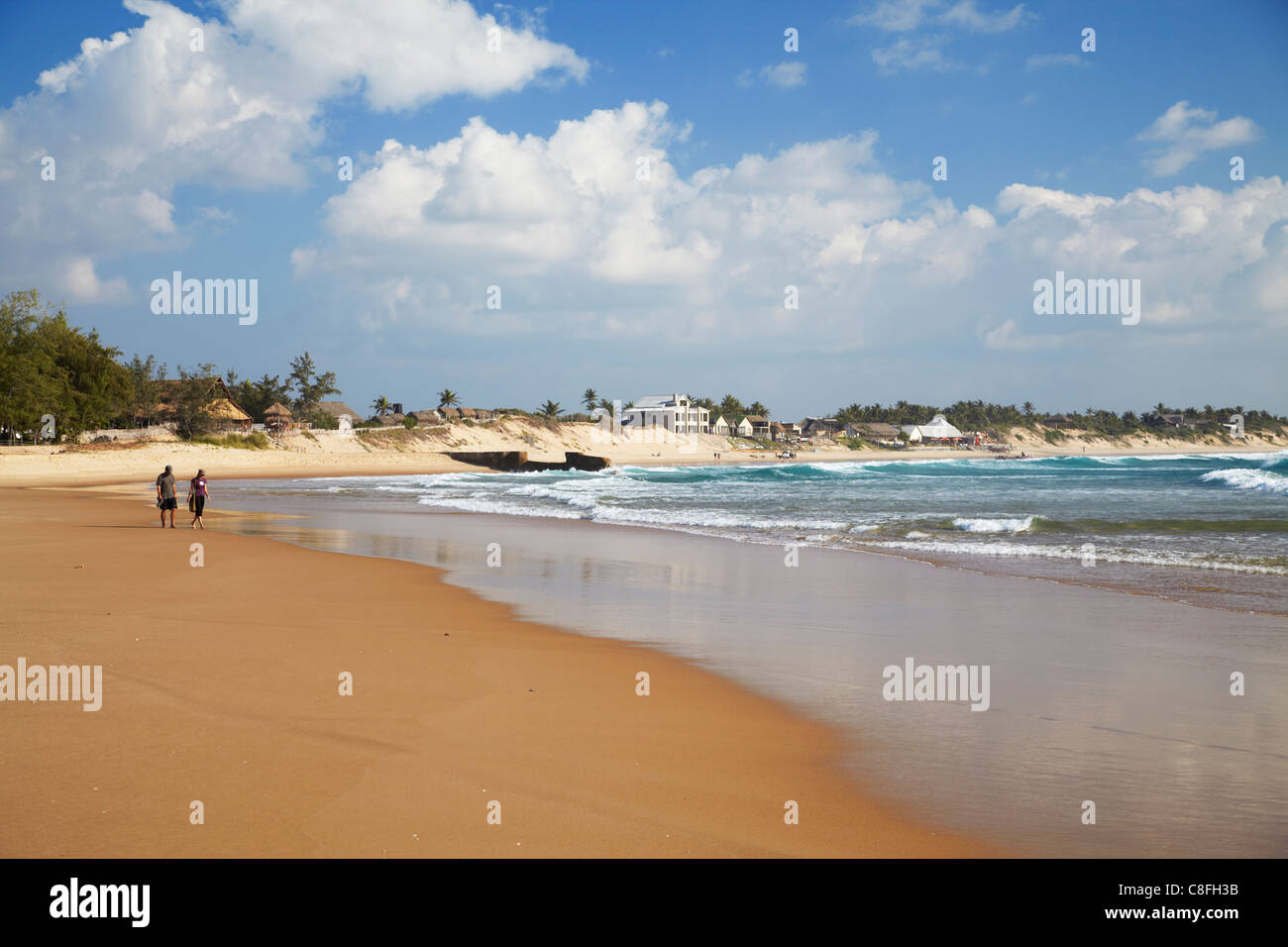 Tofo beach, Tofo, Inhambane, Mozambico Foto Stock