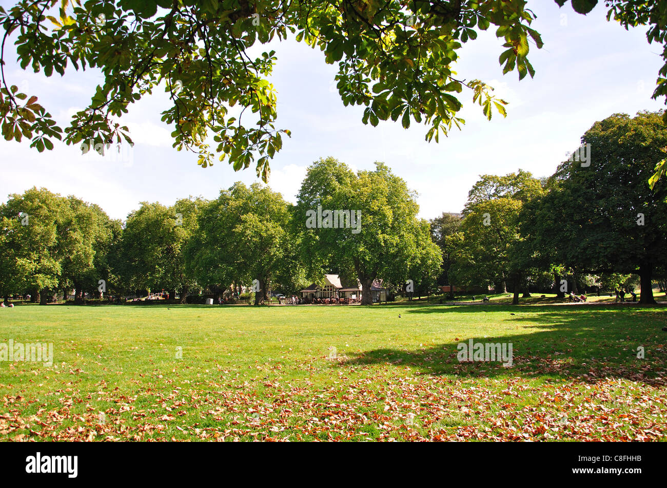 Kennington Park, Kennington, London Borough di Lambeth, London, Greater London, England, Regno Unito Foto Stock