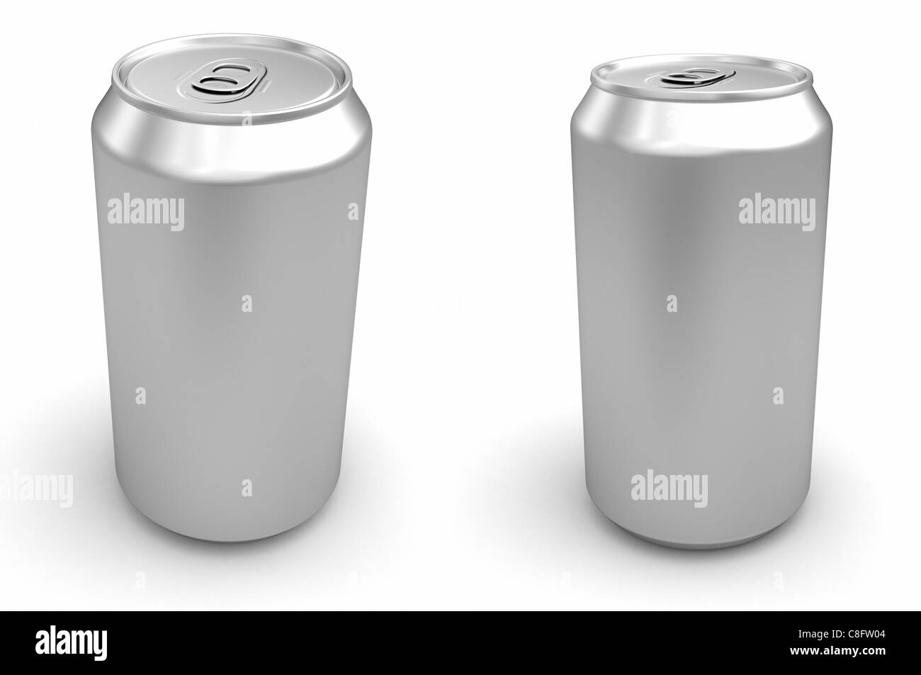 Contenitore metallico Foto Stock