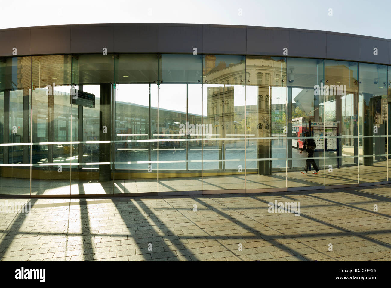 Il nuovo Wolverhampton stazione degli autobus Foto Stock