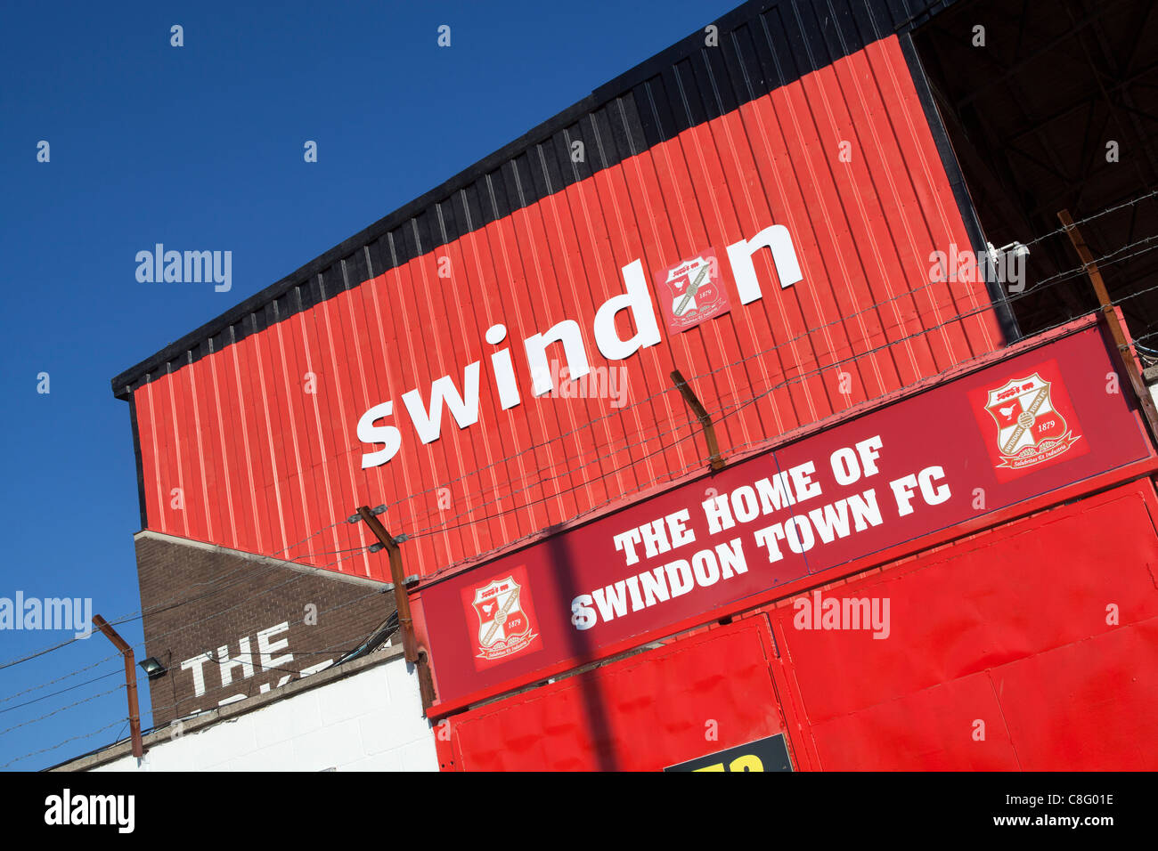 Il County Ground - Home di Swindon Town Football Club Foto Stock