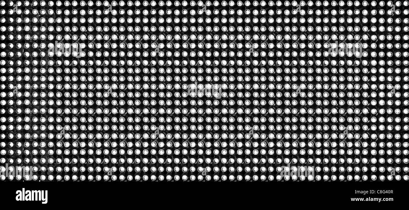 Illuminazione a LED modello di lampadina Foto Stock
