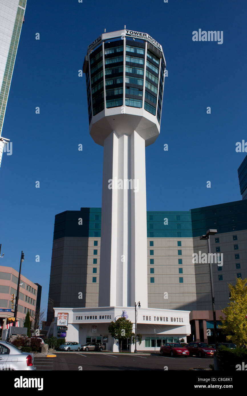 Tower hotel niagara falls canada Foto Stock