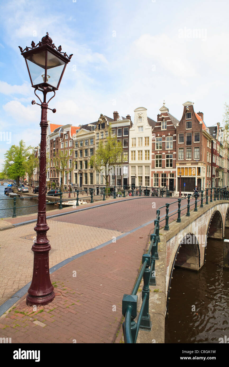 Keizersgracht, Amsterdam, Paesi Bassi Foto Stock