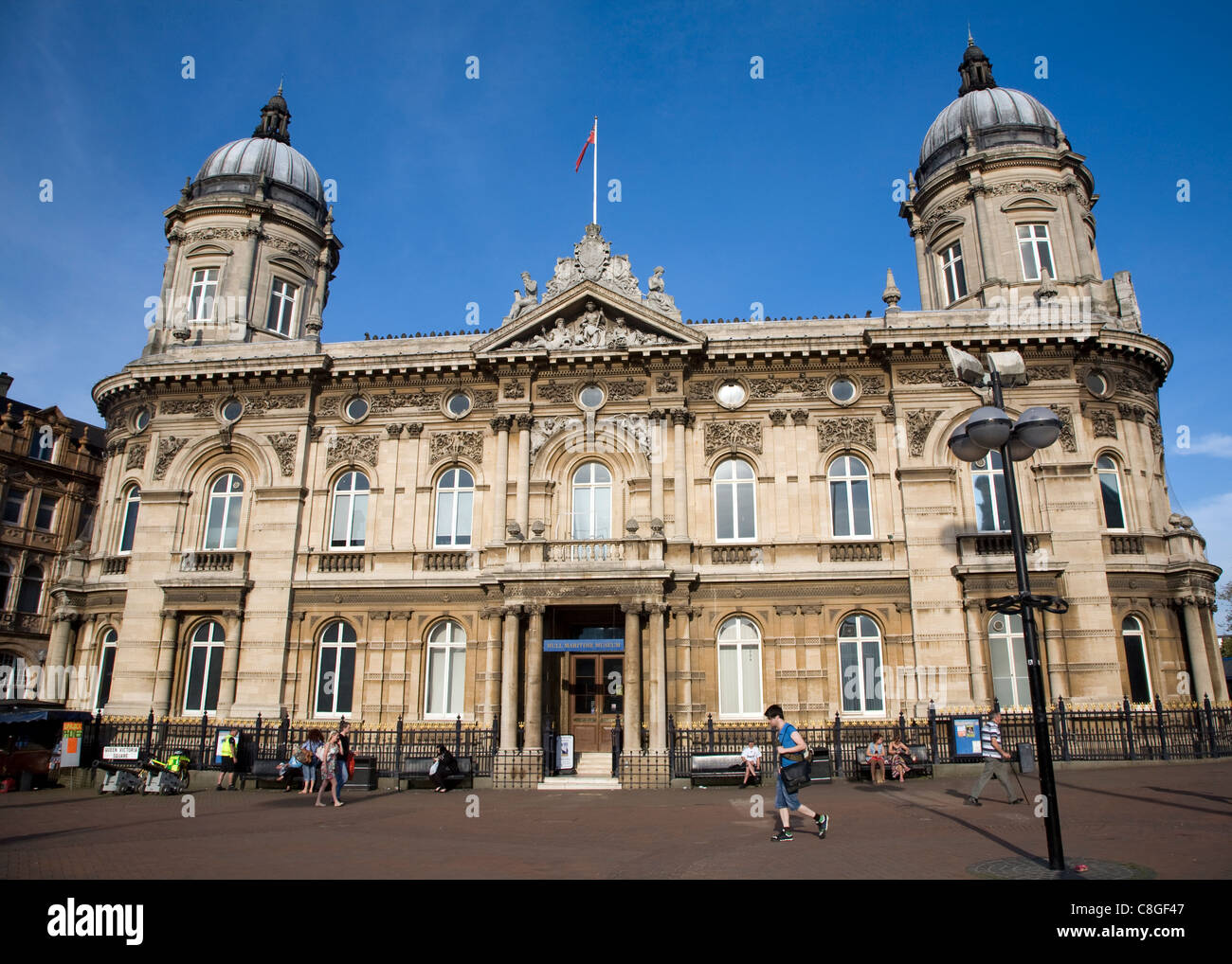 Museo marittimo a scafo centrale, nello Yorkshire, Inghilterra Foto Stock