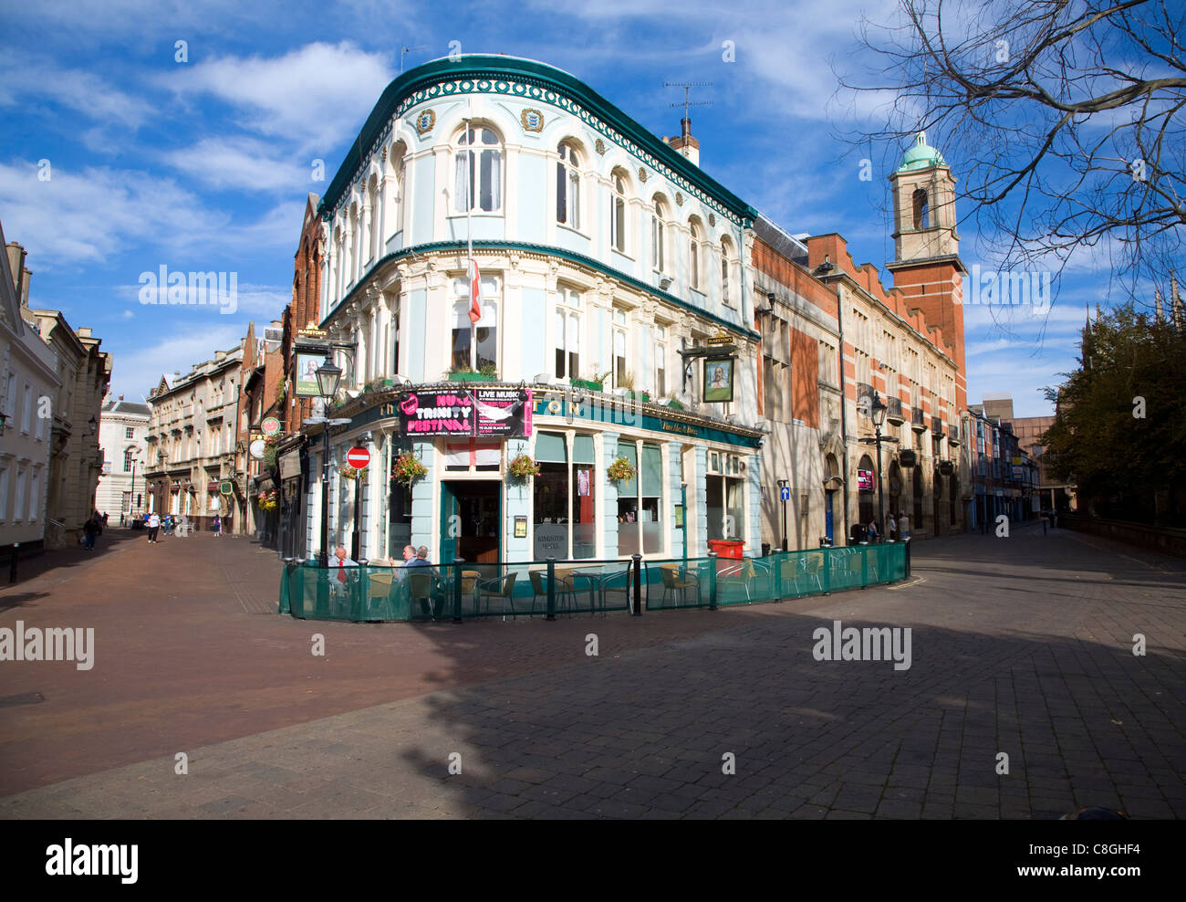 Il Kingston pub nel centro della città di Hull, nello Yorkshire, Inghilterra Foto Stock