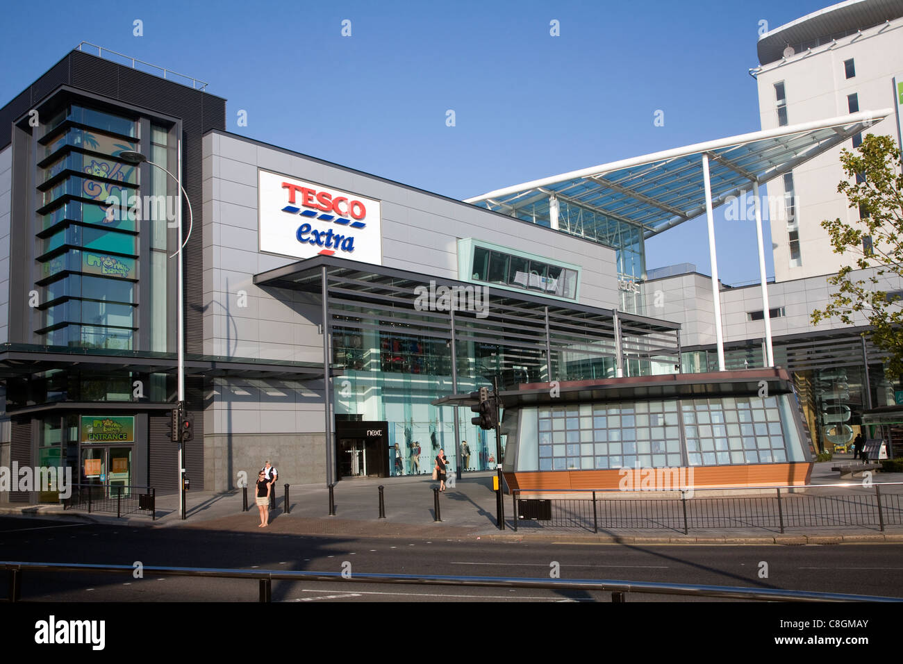 Riqualificazione urbana di St Stephen's shopping centre, Hull, Yorkshire, Inghilterra Foto Stock