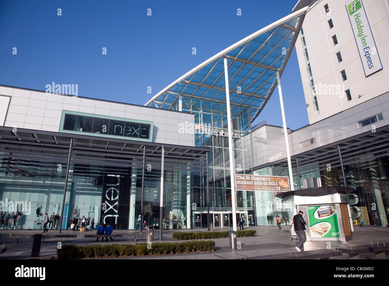 Riqualificazione urbana di St Stephen's shopping centre, Hull, Yorkshire, Inghilterra Foto Stock