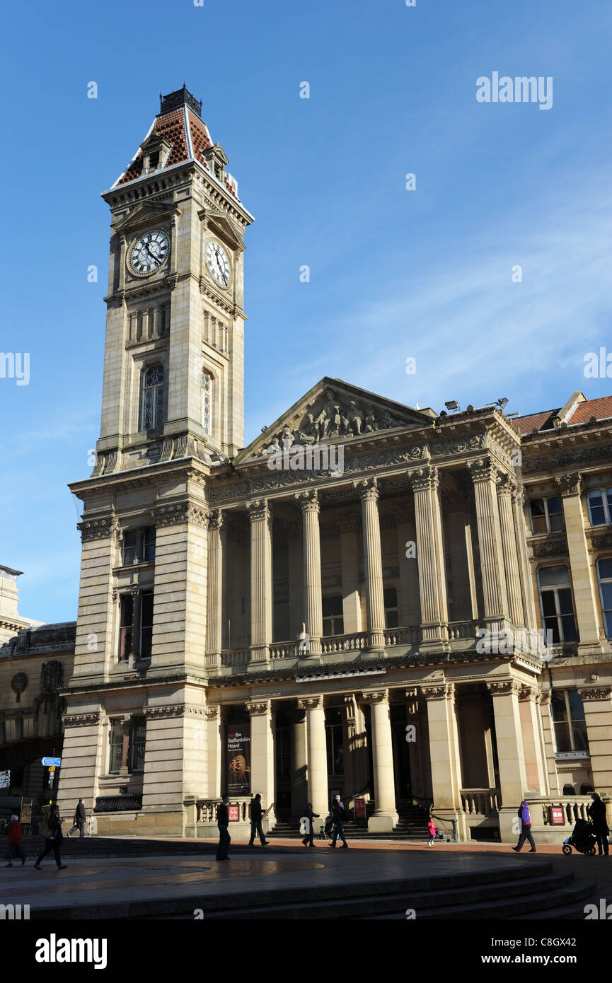 Birmingham Museum & Art Gallery, Chamberlain Square, Birmingham, West Midlands, England, Regno Unito Foto Stock