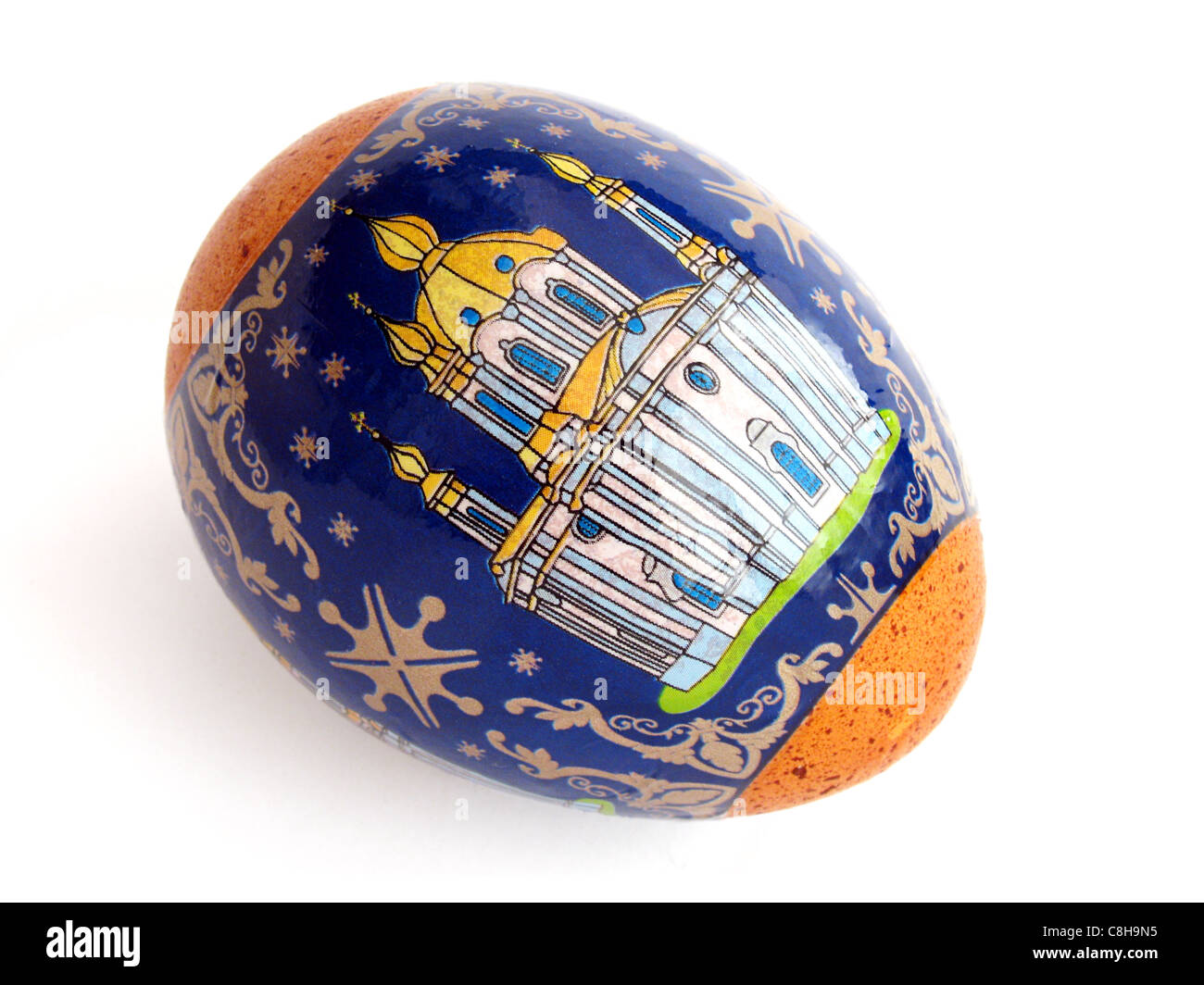 Dipinto di uovo di Pasqua Foto Stock