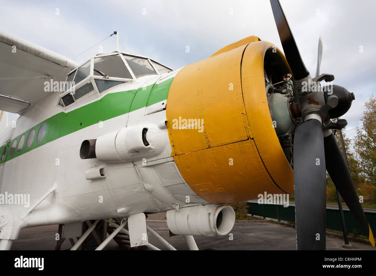 Antonov An-2 velivolo sul display in Utti Kouvola Finlandia Foto Stock
