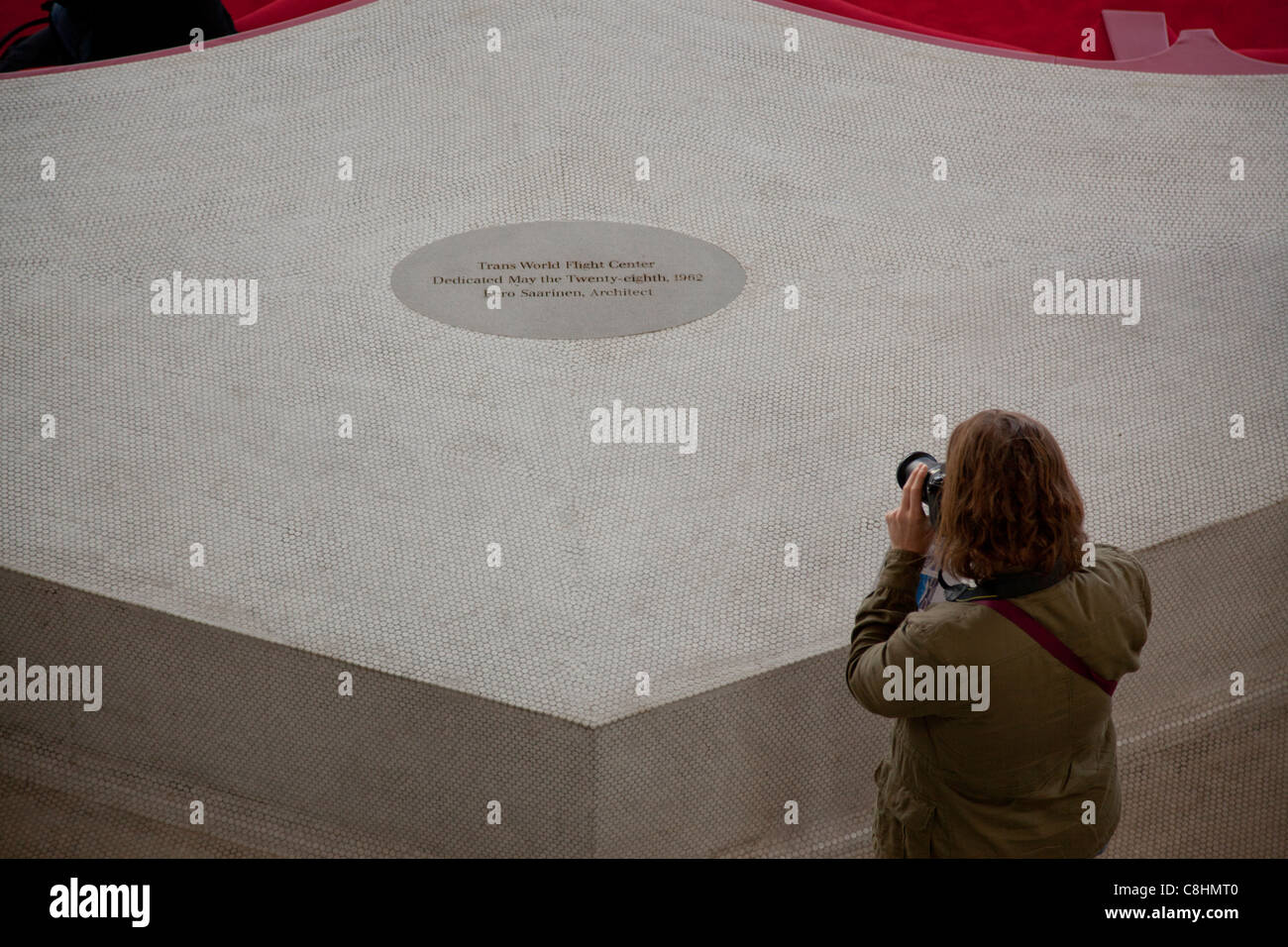 Trans World Flight Center building all'aeroporto JFK Foto Stock