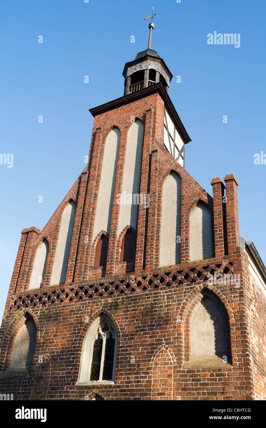 Heilig Geist Kapelle, Angermuende, Uckermark, Brandeburgo, Germania Foto Stock