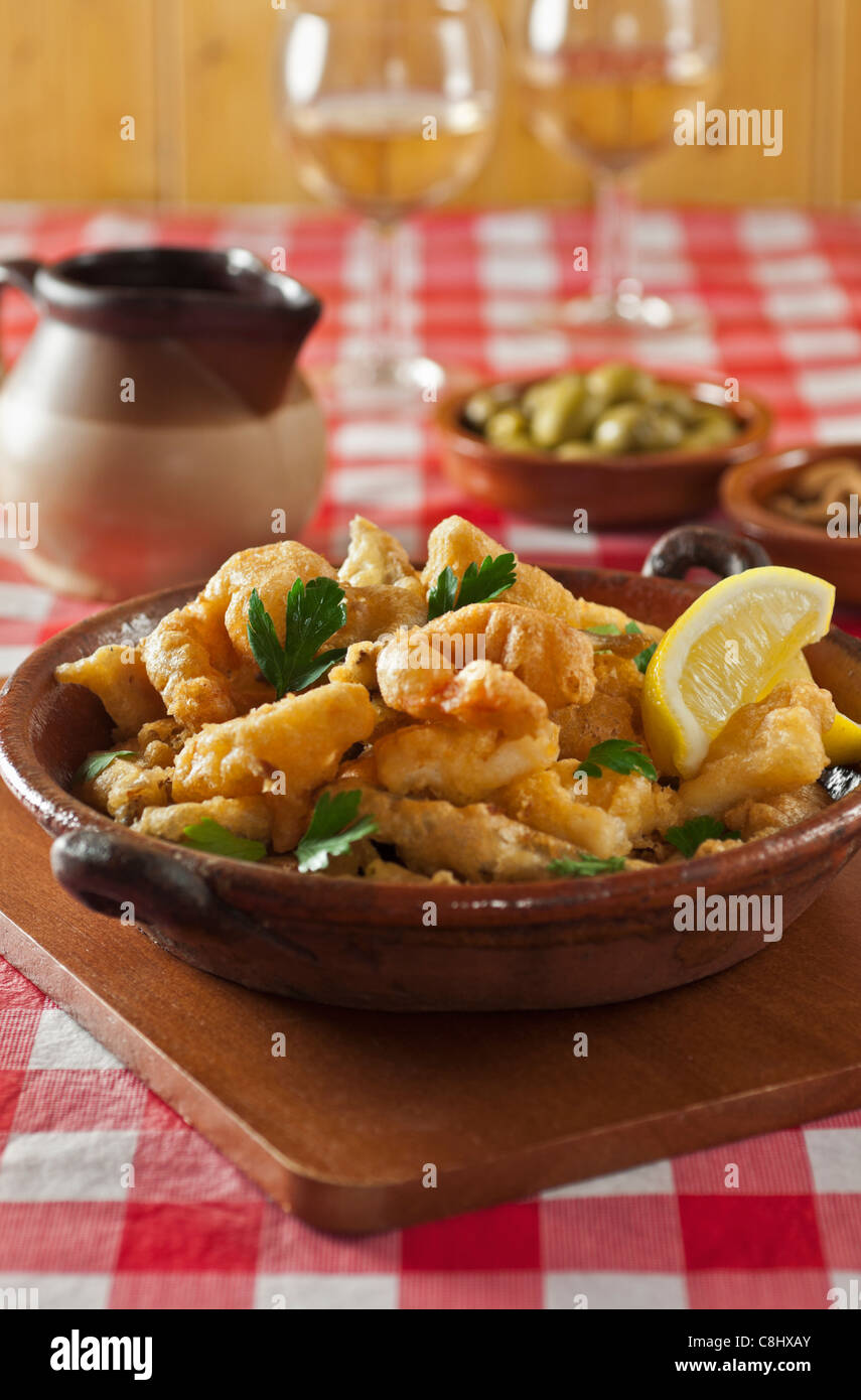 Pescado Frito spagnolo di pesce fritto Foto Stock