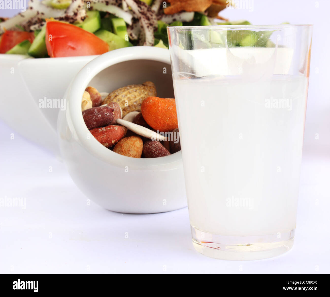 Arak - tradizionale bevanda libanese Foto Stock