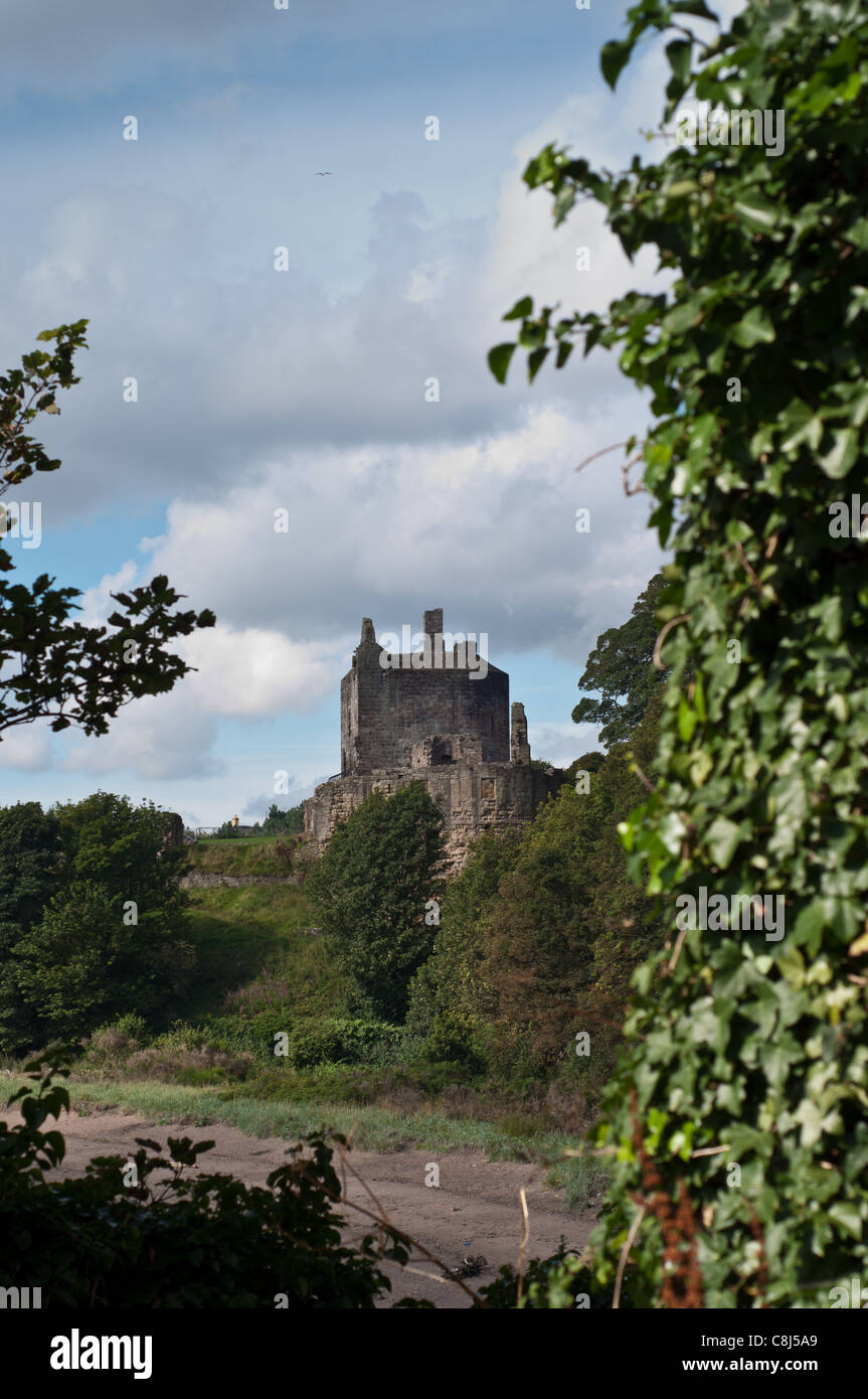 Il Ravenscraig castello vicino Kirkaldy, Scozia Foto Stock