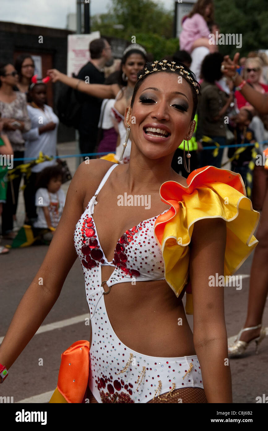 Carnevale di Notting Hill Londra 2011 Foto Stock