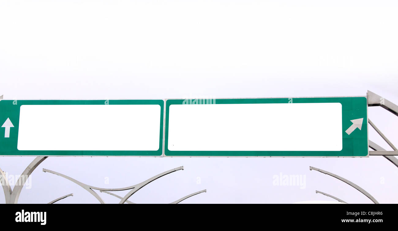 segnaletica stradale Foto Stock