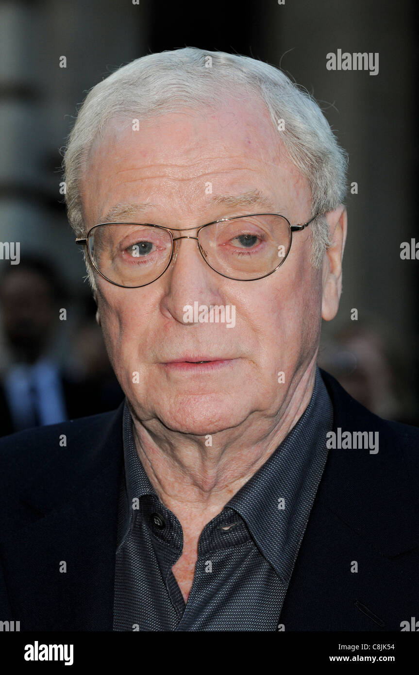 Michael Caine arriva per la prima assoluta di "C'è qualcuno qui?" presso il Curzon, Londra, 29 aprile 2009. Foto Stock