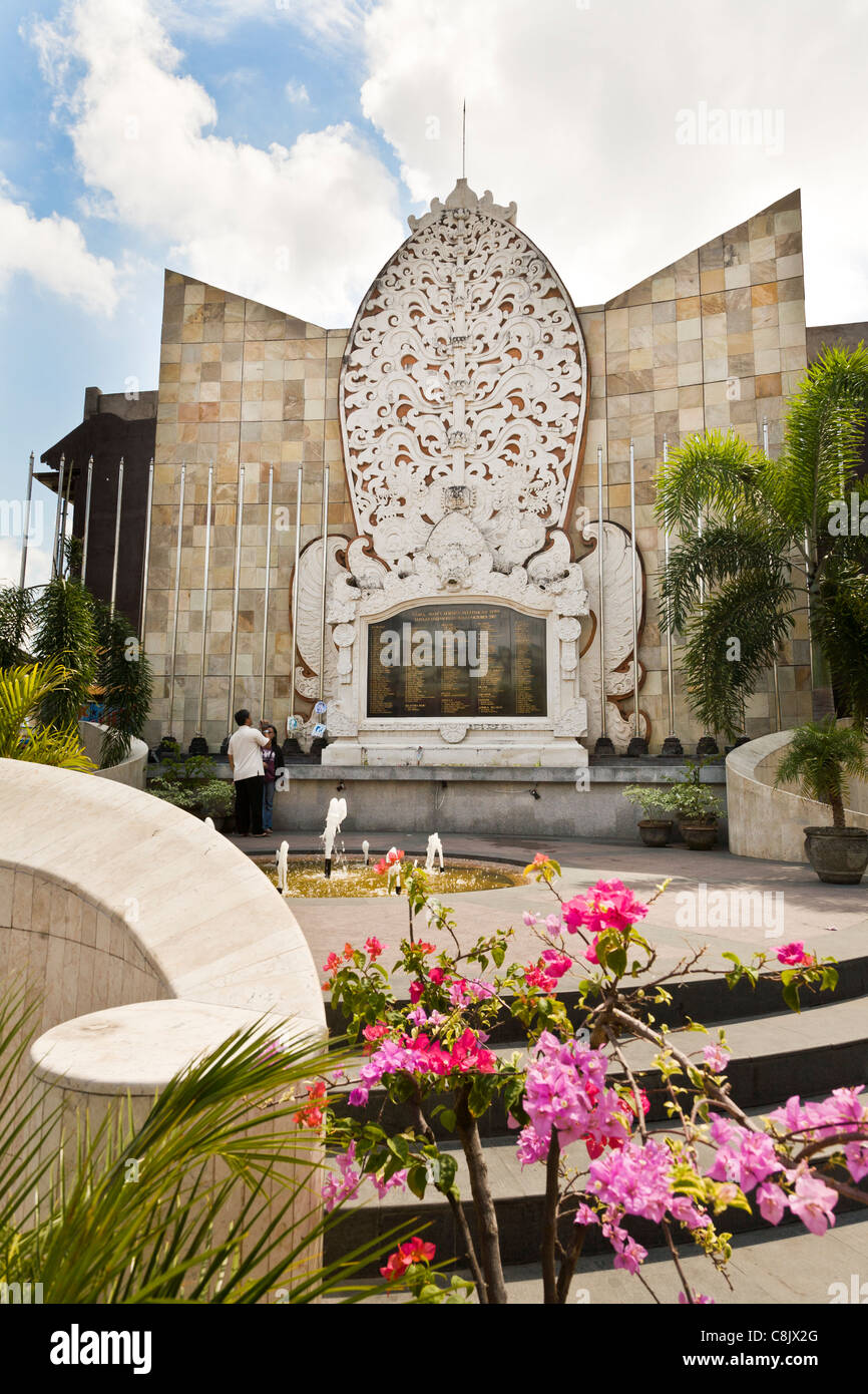 L attentato di Bali memorial, Kuta Bali, Indonesia Foto stock - Alamy