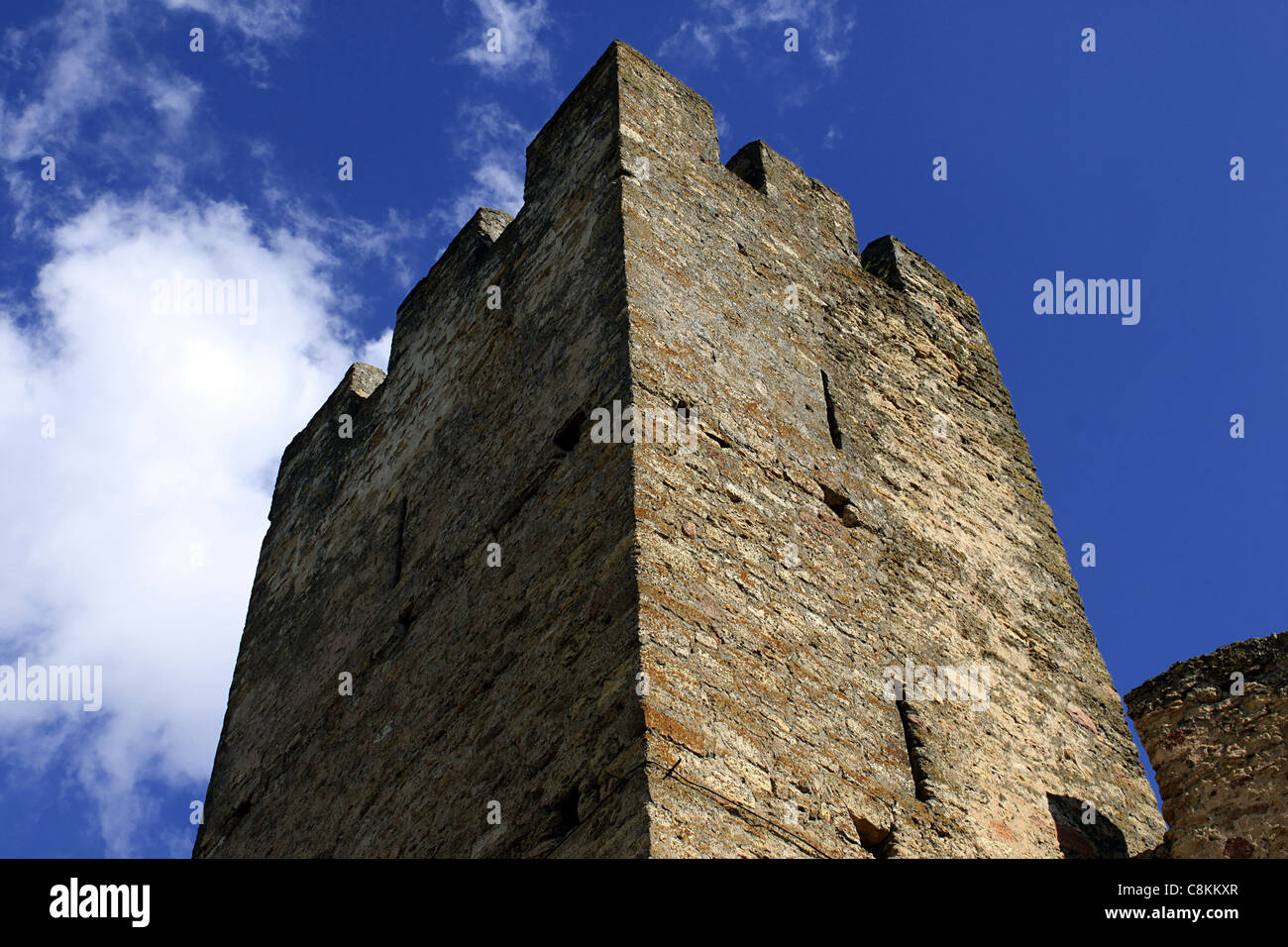 Torre di antica fortezza, Belgorod-Dnestrovskiy, Ucraina Foto Stock