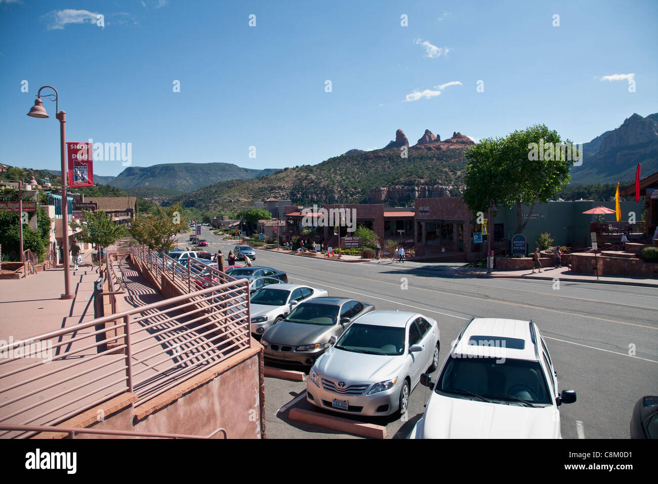 Vista di Sedona Foto Stock