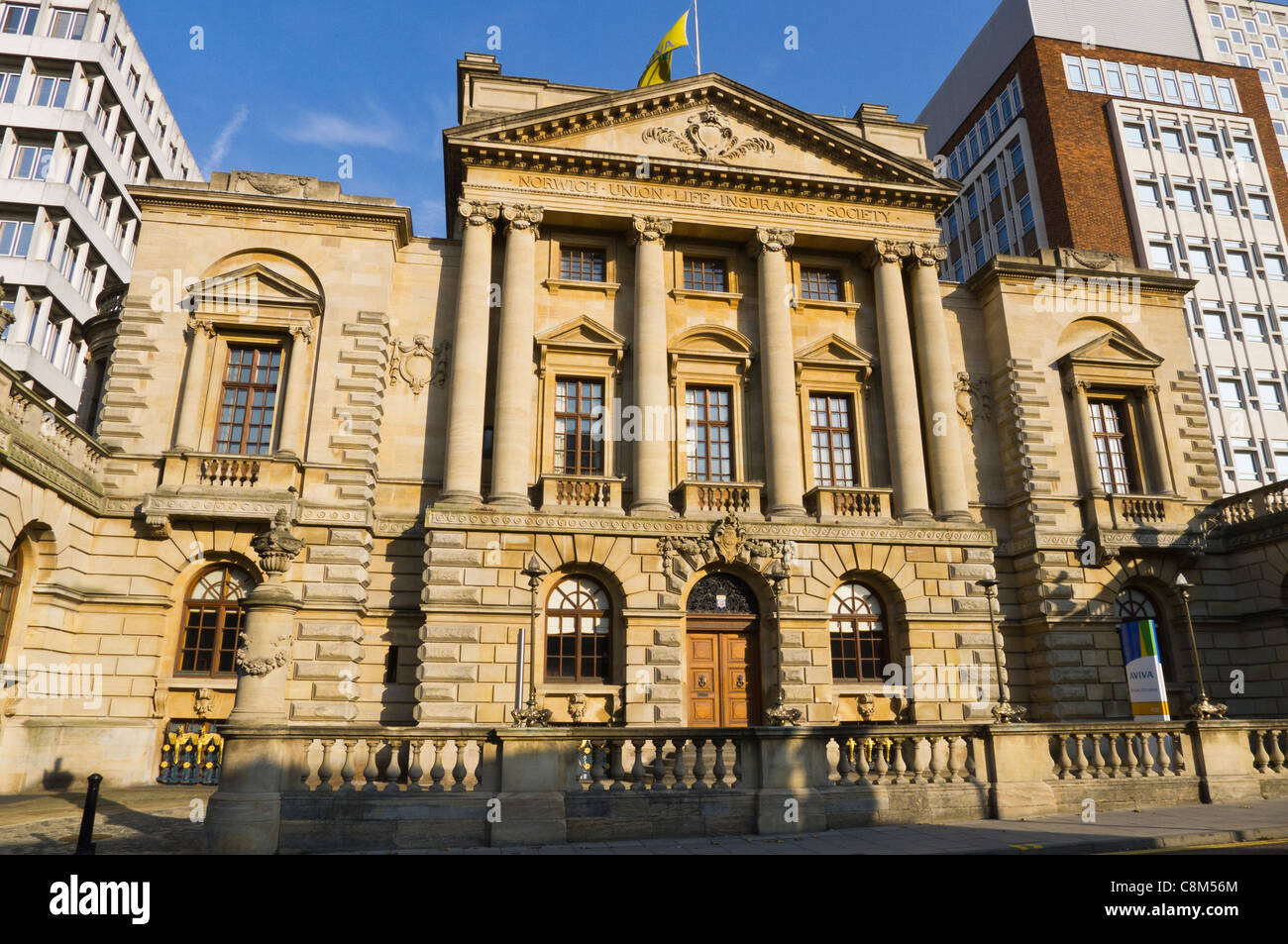Surrey House di Norwich. Costruito come un quartier generale per il Norwich Union gruppo assicurativo e apertura nel 1905. Foto Stock