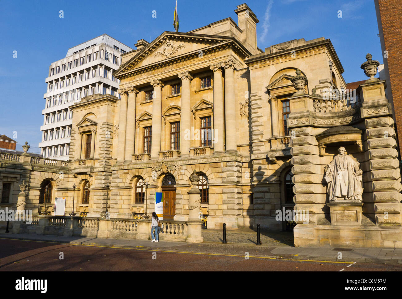 Surrey House di Norwich. Costruito come un quartier generale per il Norwich Union gruppo assicurativo e apertura nel 1905. Foto Stock