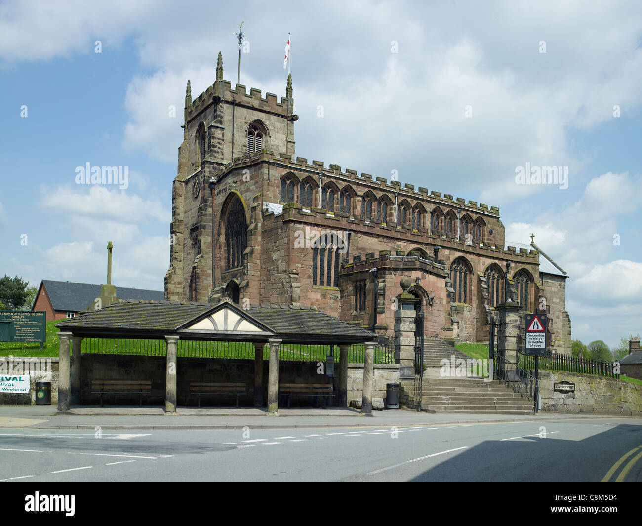 Chiesa Audlem, Cheshire Foto Stock