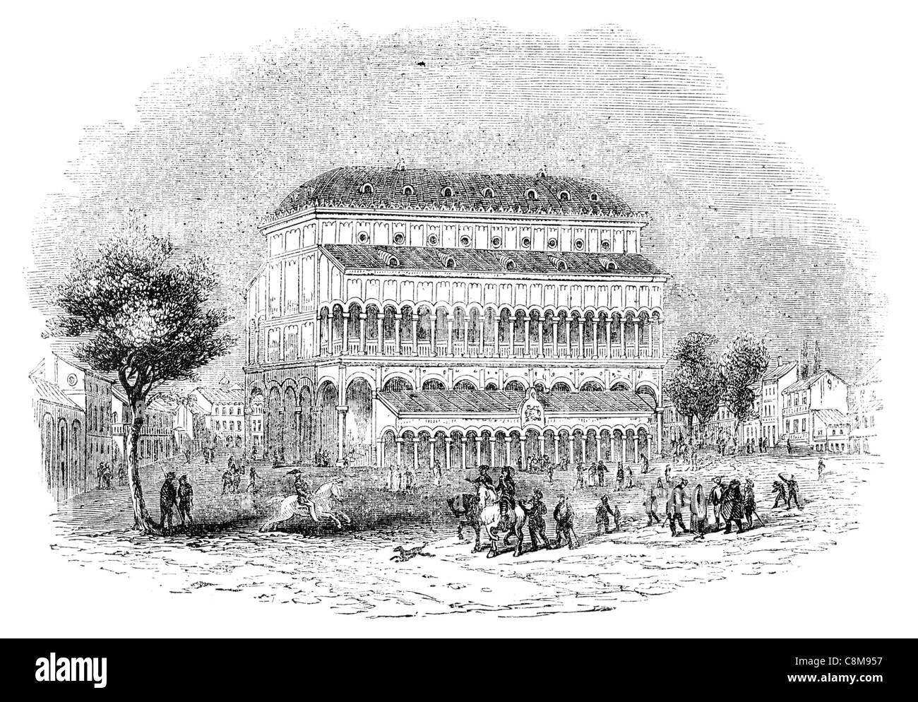 Casa Palazzo della Ragione municipio medievale Padova Veneto Italia Foto Stock